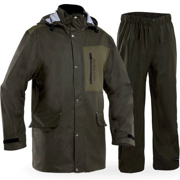 Grundéns Sunnan Set Waterproof Jacket & Trousers - Green