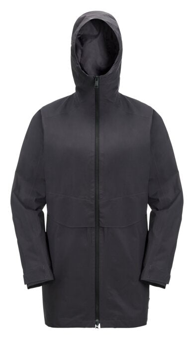 Jack Wolfskin Mainkai Long JKT W, phantom