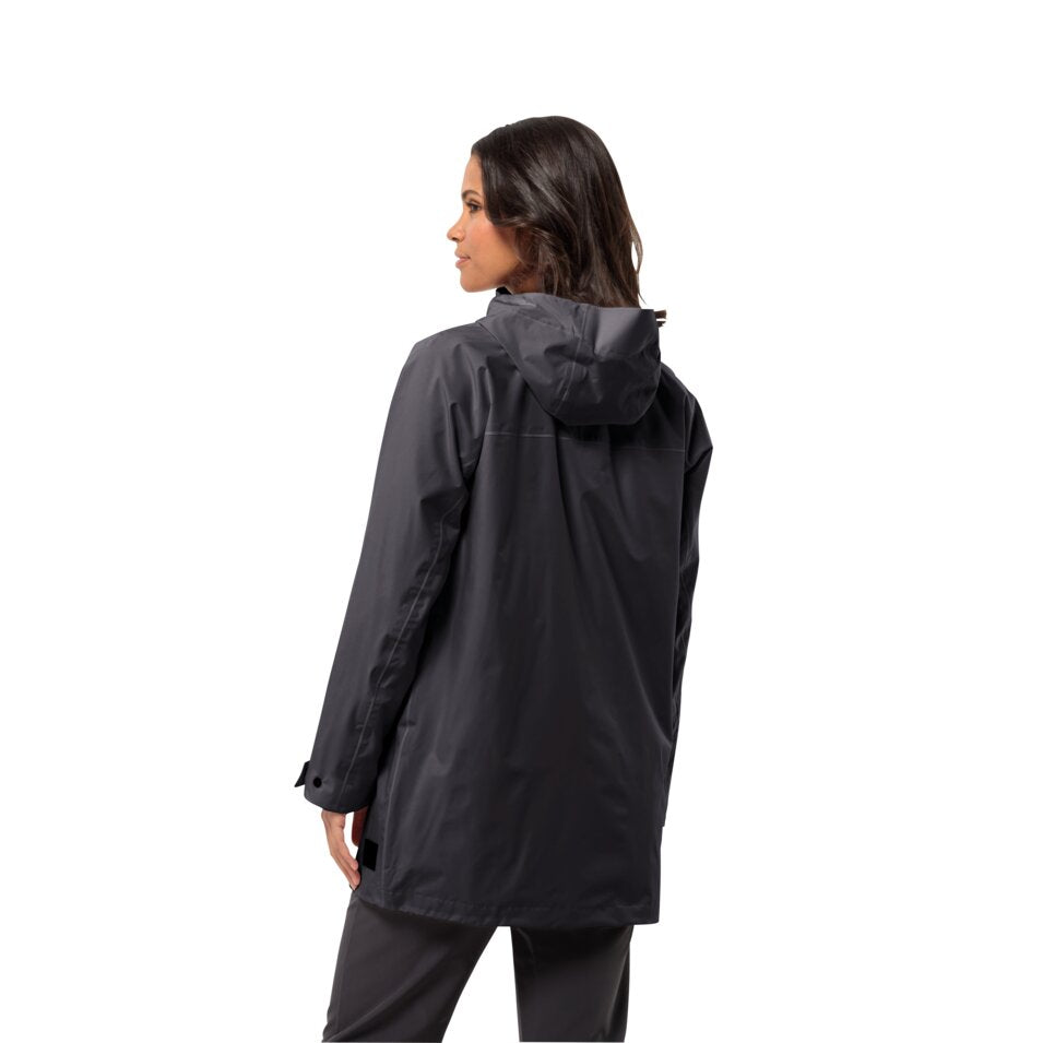 Jack Wolfskin Mainkai Long JKT W, phantom
