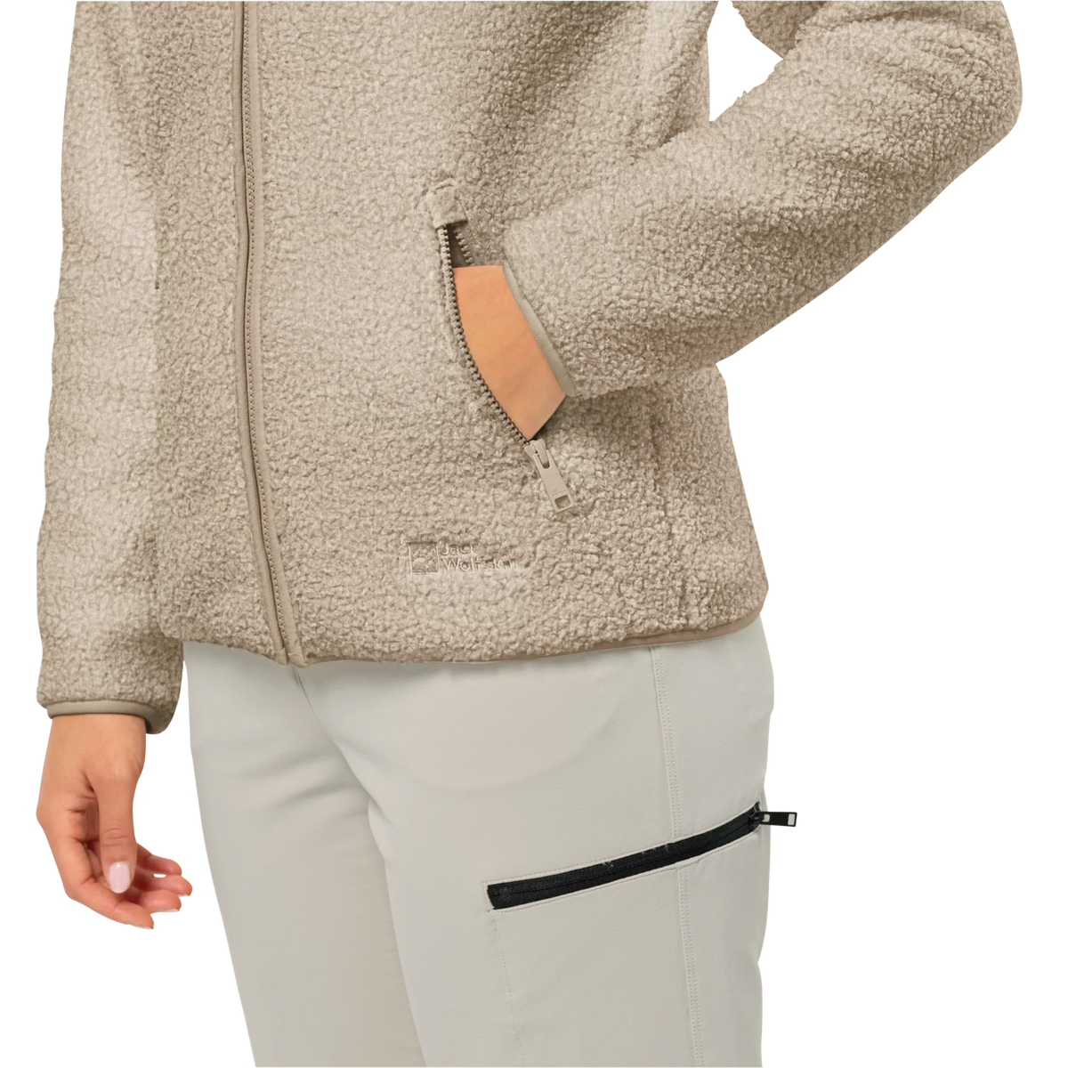 Jack Wolfskin Naisten High Curl fleecetakki (edellinen malli)