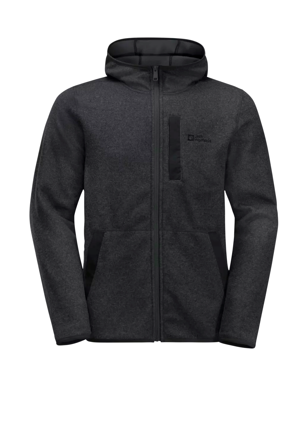 Jack Wolfskin Miesten Tannenspur hupullinen fleecetakki