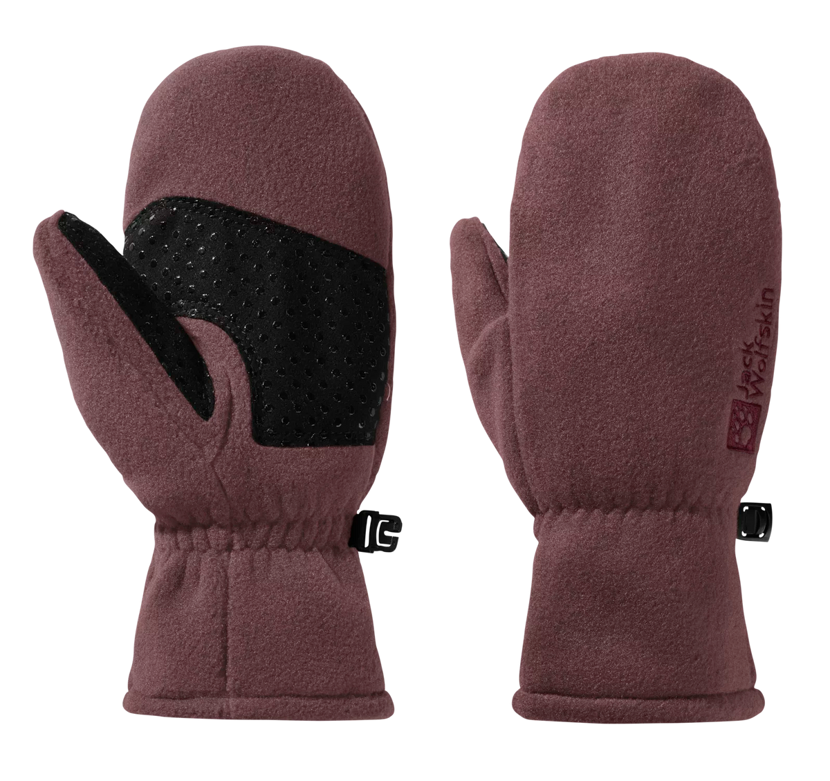 Jack Wolfskin Lasten Fleece Mitten hanskat, boysenberry