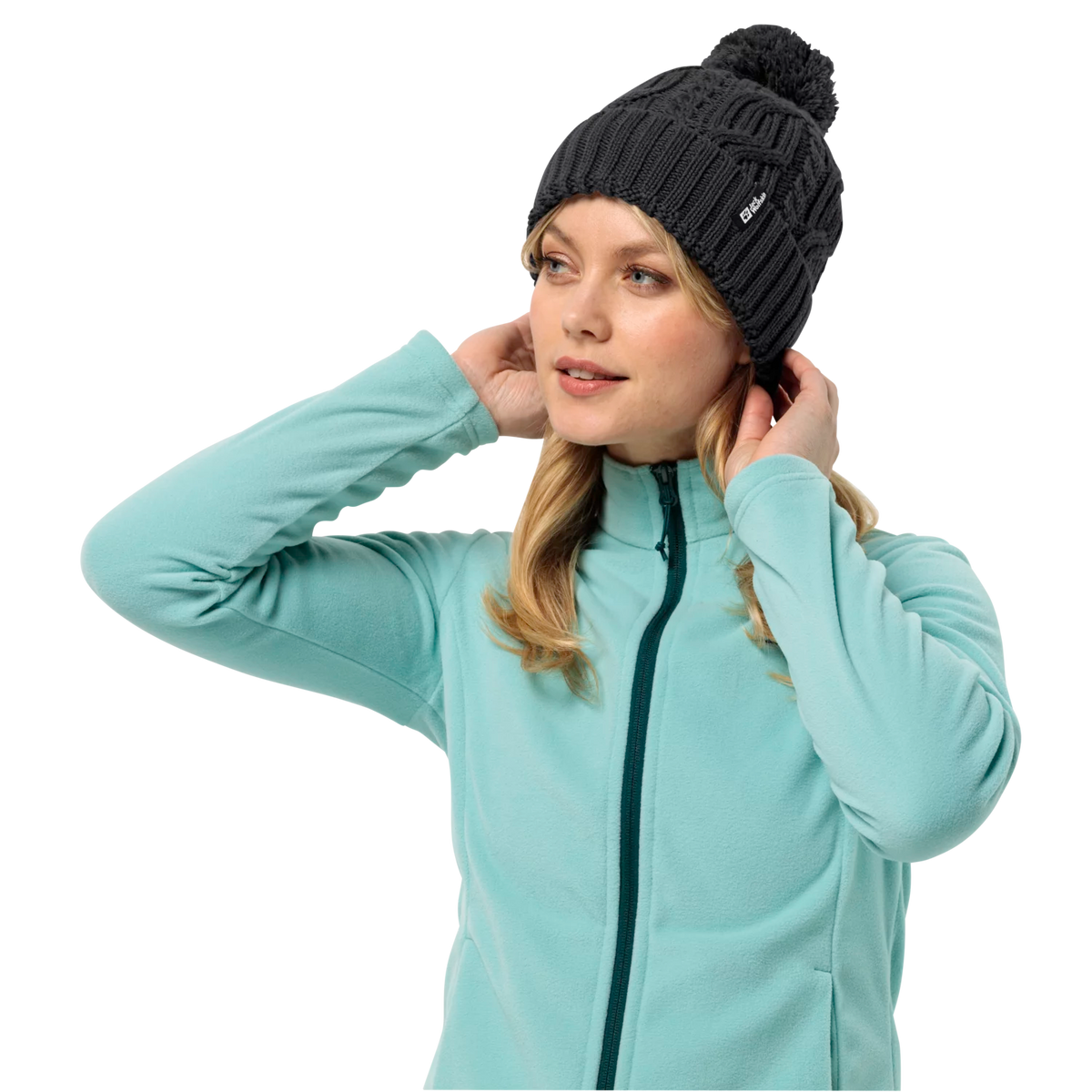 Jack Wolfskin Pompom tupsupipo, black