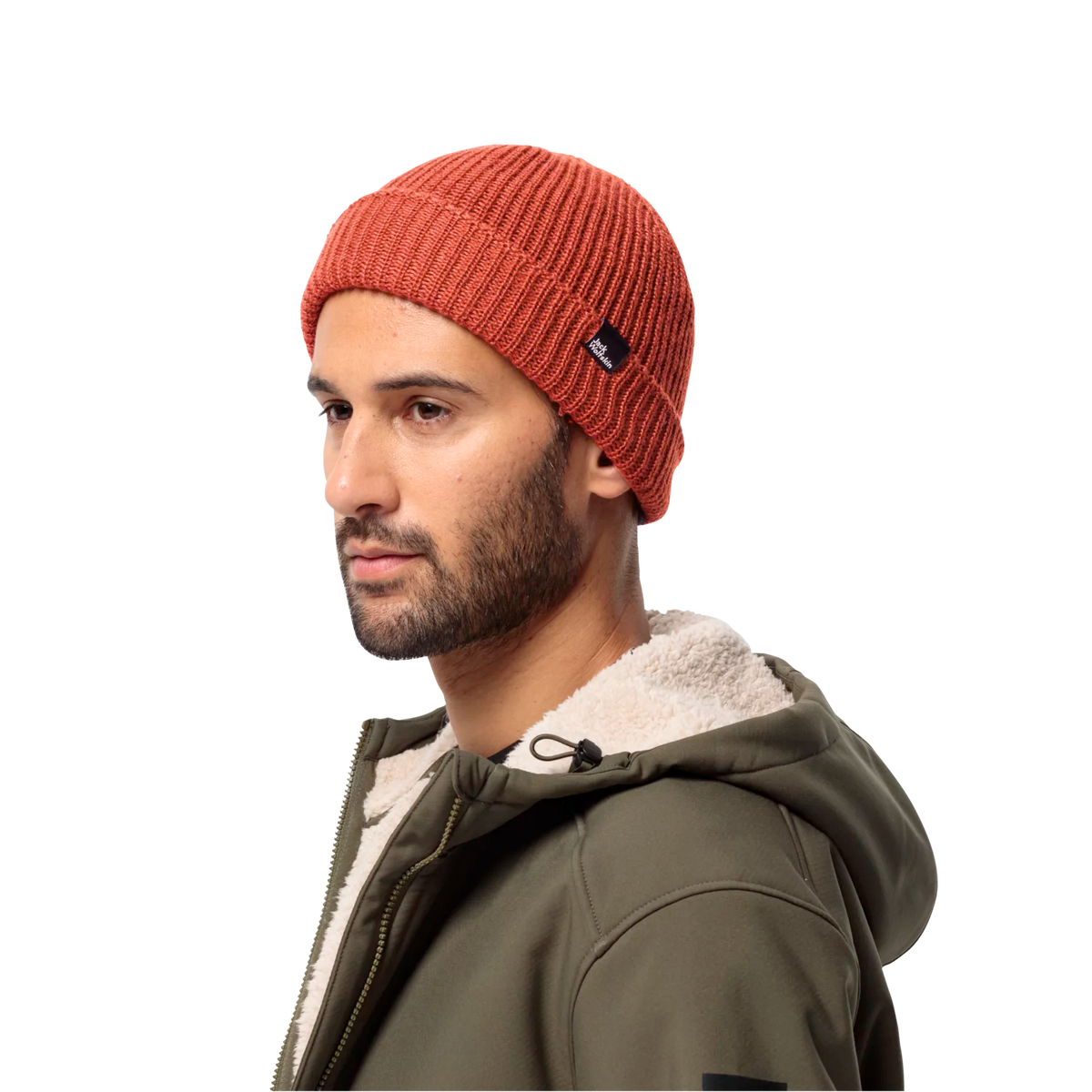 Jack Wolfskin Fischer Beanie pipo, intense rust