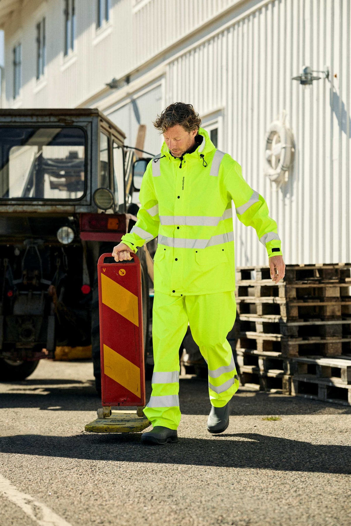 Pegasus Set Waterproof Hi-Vis Work Wear