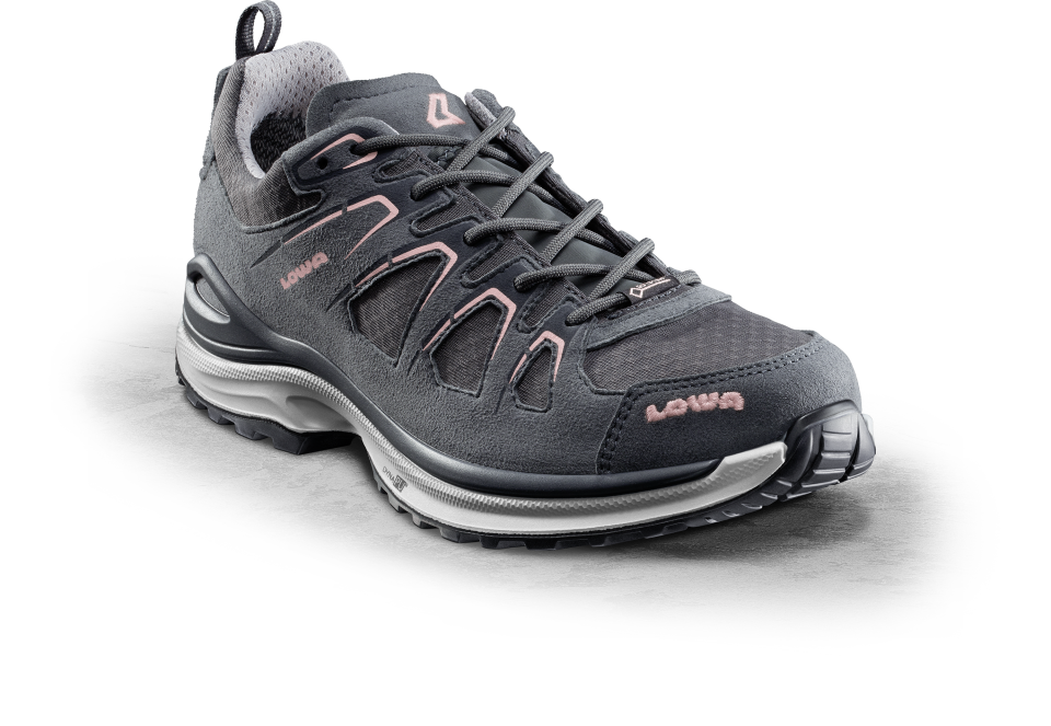 LOWA Innox EVO GTX Lo Ws, Asphalt/Salmon
