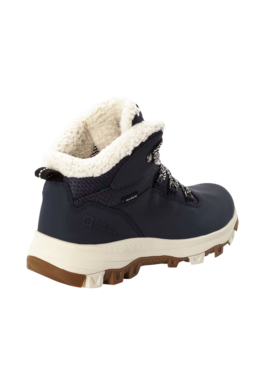 Jack Wolfskin Naisten Everquest Texapore Mid talvikenkä, dark blue / off-white
