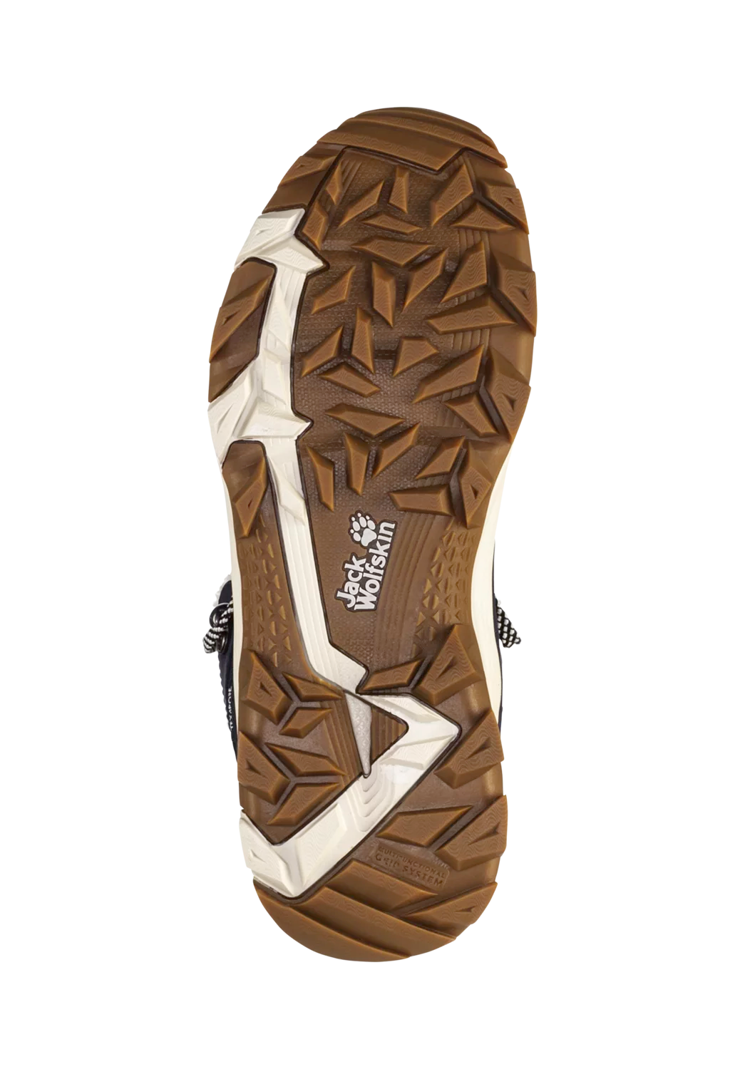 Jack Wolfskin Naisten Everquest Texapore Mid talvikenkä, dark blue / off-white