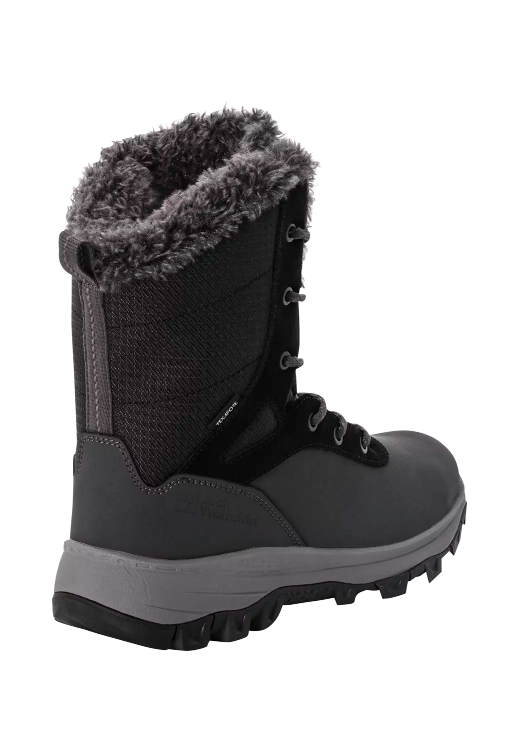 Jack Wolfskin Naisten Everquest Texapore Snow korkeavartinen talvikenkä, phantom / black