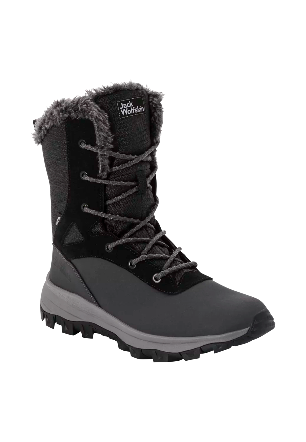 Jack Wolfskin Naisten Everquest Texapore Snow korkeavartinen talvikenkä, phantom / black