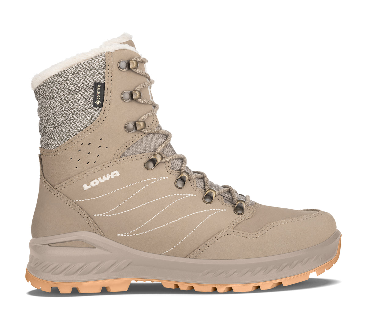 Women's waterproof winter boots - Lowa Nabucco GTX Ws