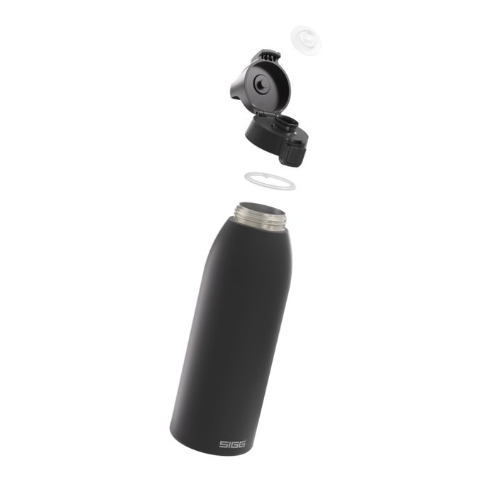 SHIELD THERM ONE TERMOSPULLO BLACK 1.0 L