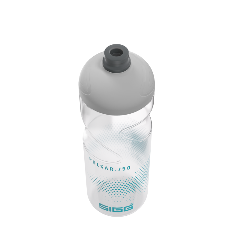 SIGG Pulsar urheilupullo Transparent Aqua 0,75 L