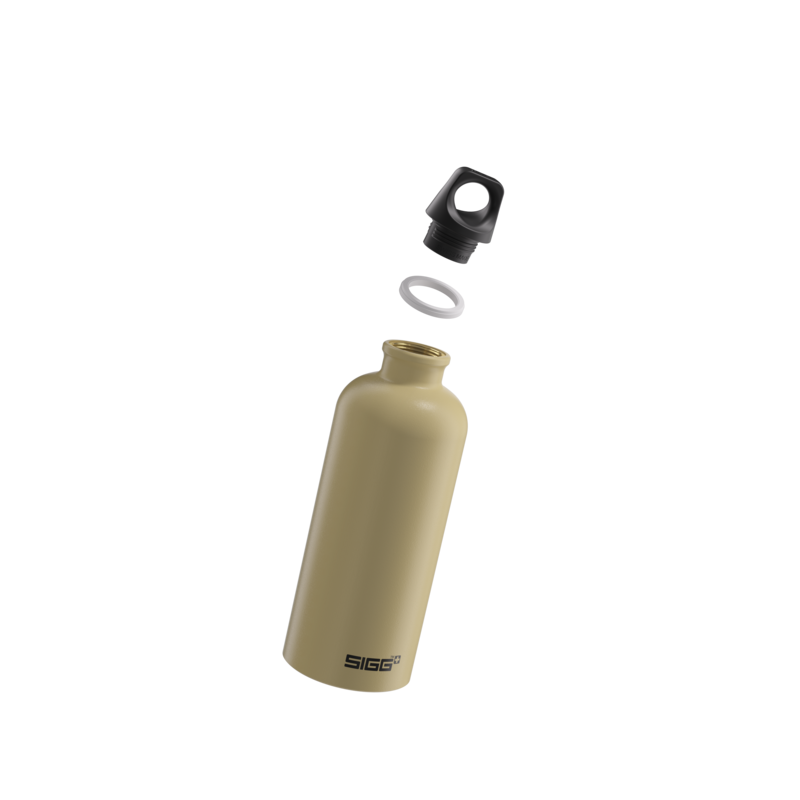 SIGG TRAVELLER DRINKING BOTTLE CARAMEL SAND 0.6 L