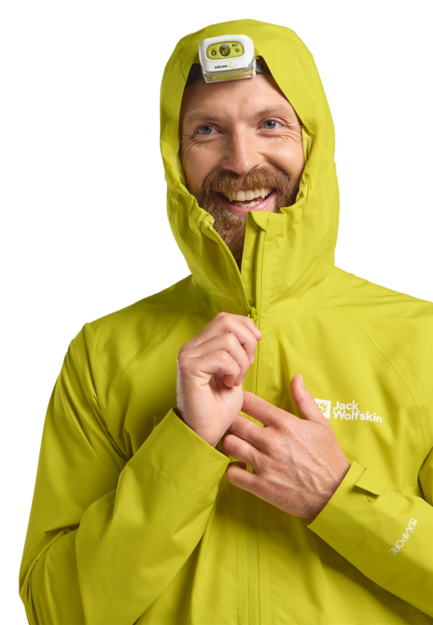 Jack Wolfskin Miesten Prelight 2,5 L vedenpitävä takki