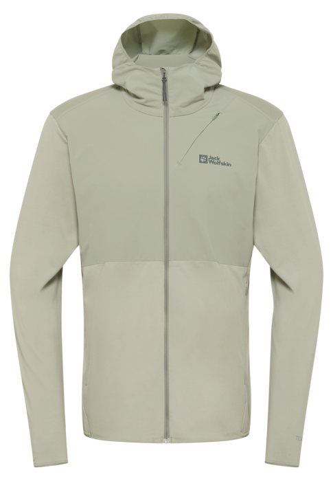 Jack Wolfskin Miesten Prelight Trail hupullinen takki