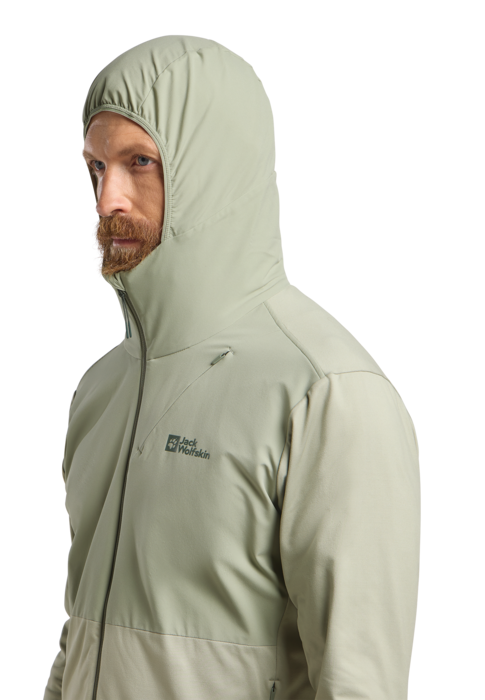 Jack Wolfskin Miesten Prelight Trail hupullinen takki