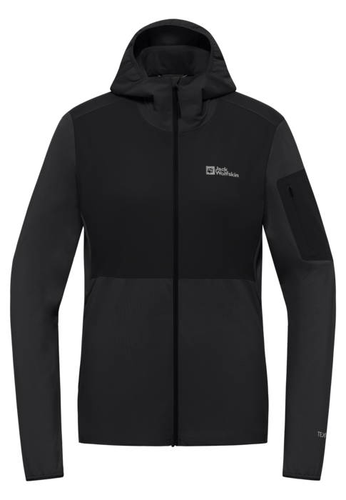 Jack Wolfskin Naisten Prelight Trail hupullinen takki