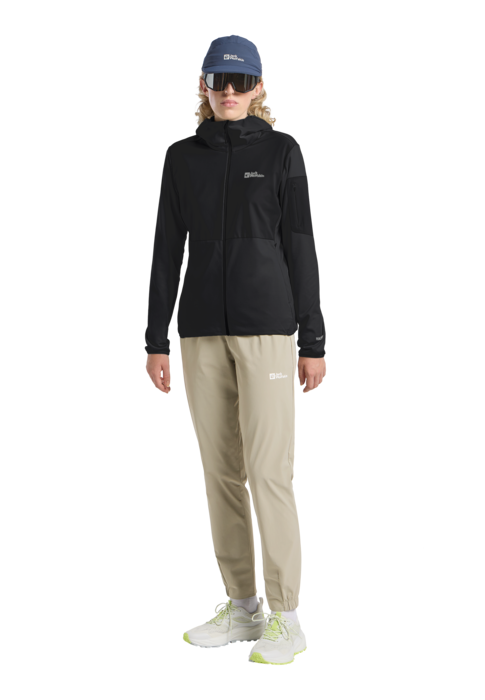 Jack Wolfskin Naisten Prelight Trail hupullinen takki