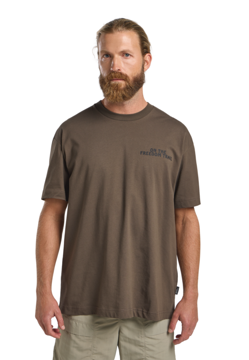 Jack Wolfskin Miesten Trailblazer t-paita, TRAIL cold coffee