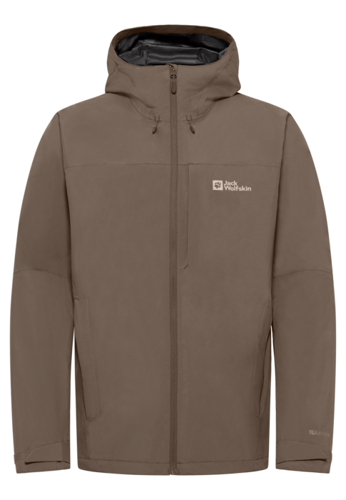 Jack Wolfskin Miesten Tempest 2-kerroksinen kuoritakki