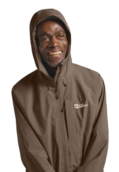 Jack Wolfskin Miesten Tempest 2-kerroksinen kuoritakki