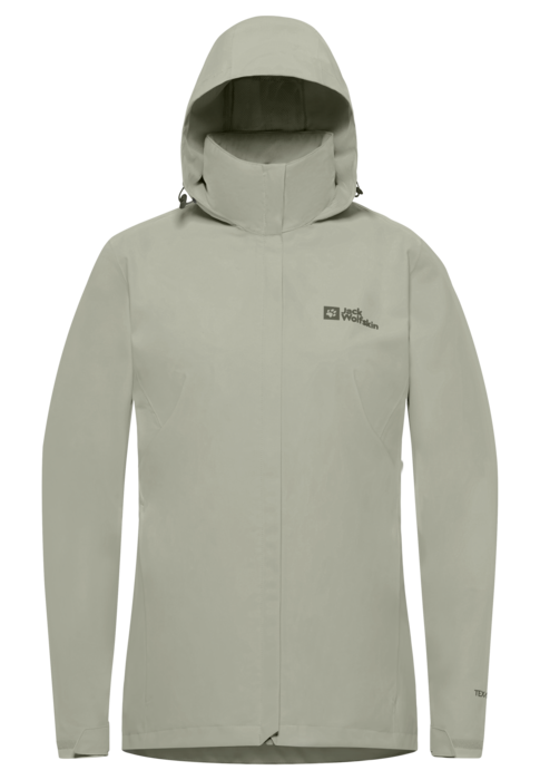 Jack Wolfskin Naisten Trailtime 2-kerroksinen kuoritakki