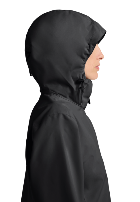 Jack Wolfskin Naisten Trailtime 2-kerroksinen kuoritakki