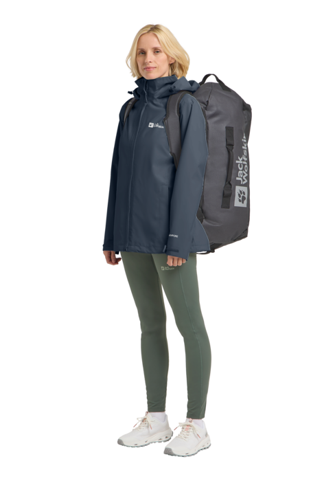 Jack Wolfskin Naisten Trailtime 2-kerroksinen kuoritakki