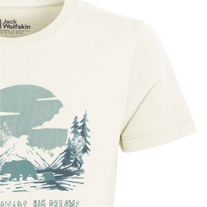 Jack Wolfskin Lasten Graphic Cotton t-paita