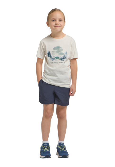 Jack Wolfskin Lasten Graphic Cotton t-paita