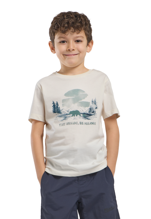Jack Wolfskin Lasten Graphic Cotton t-paita