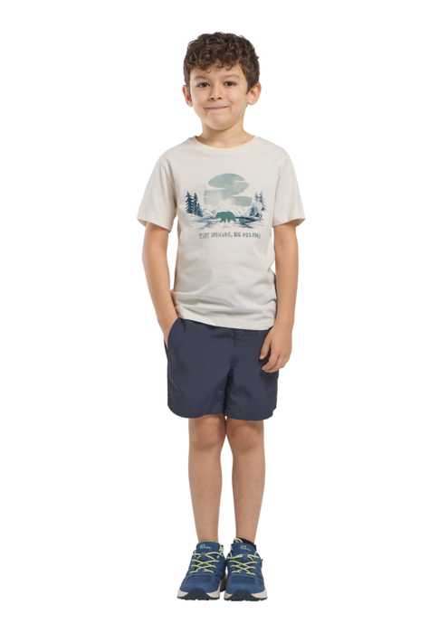 Jack Wolfskin Lasten Graphic Cotton t-paita