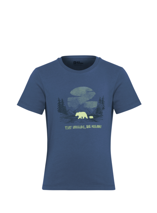 Jack Wolfskin Lasten Graphic Cotton t-paita
