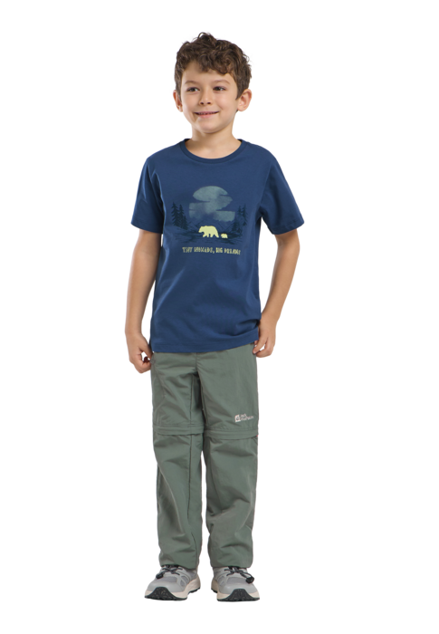 LASTEN GRAPHIC COTTON T-PAITA