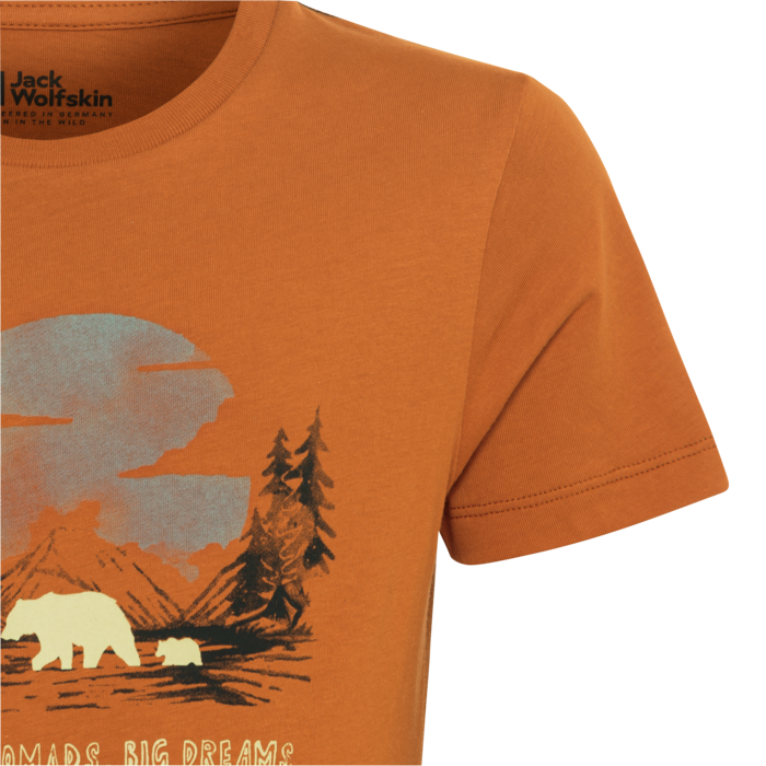 LASTEN GRAPHIC COTTON T-PAITA