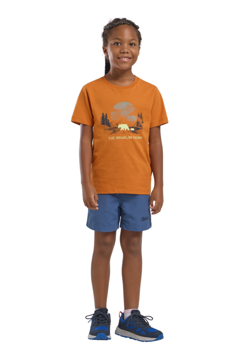 LASTEN GRAPHIC COTTON T-PAITA