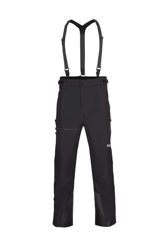 Jack Wolfskin Miesten Flowline PRO 2L Ins lasketteluhousut, black