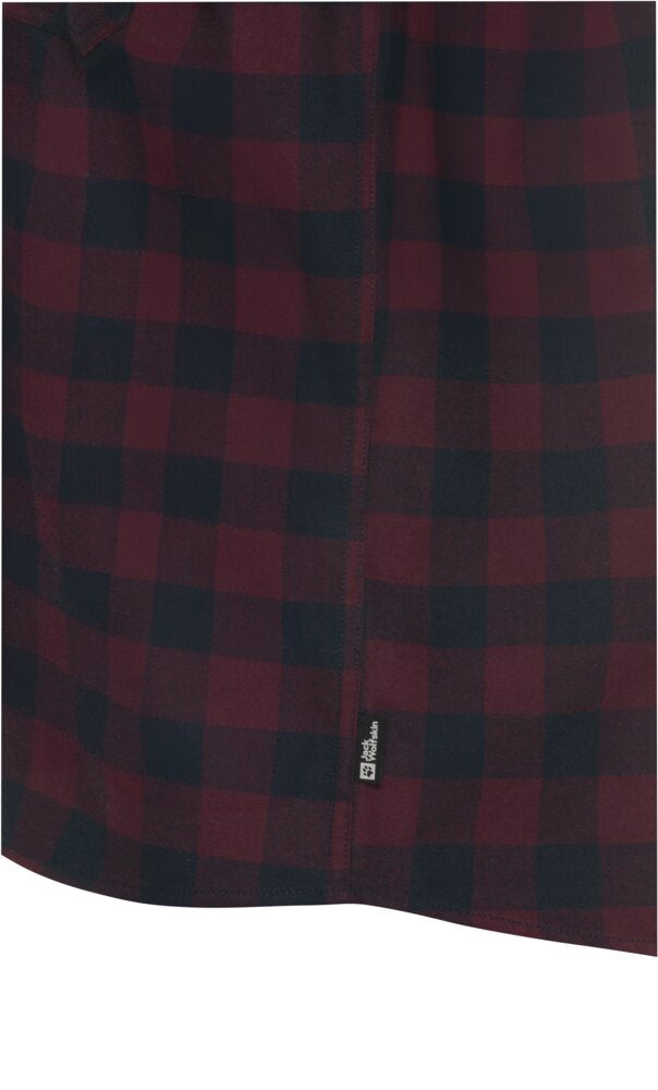 Jack Wolfskin Miesten Lite flanellipaita