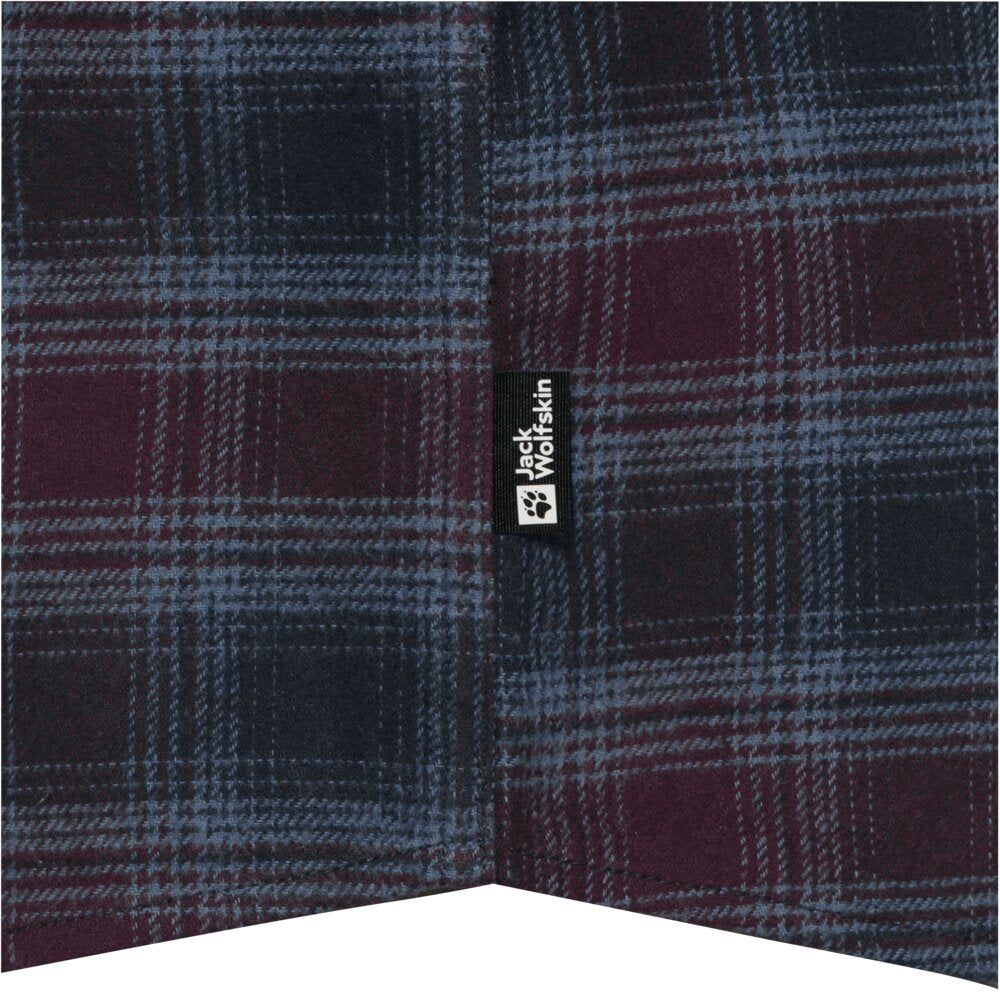 Jack Wolfskin Miesten Baja flanellipaita