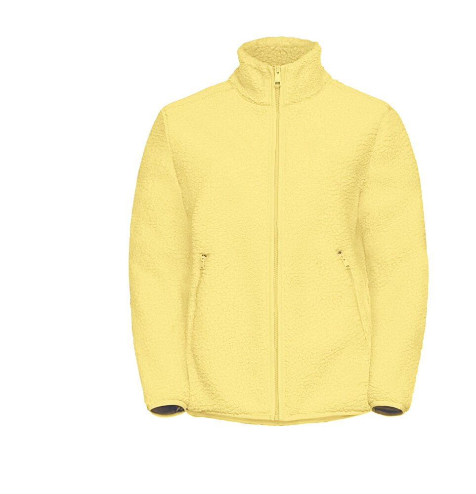 Jack Wolfskin Naisten High Curl fleecetakki, lemon ice