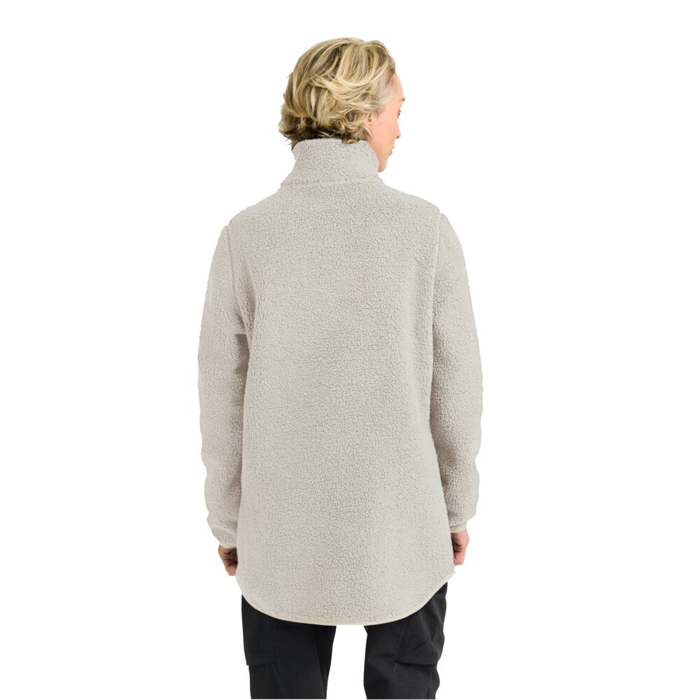 Jack Wolfskin Naisten High Curl pitkä fleecetakki