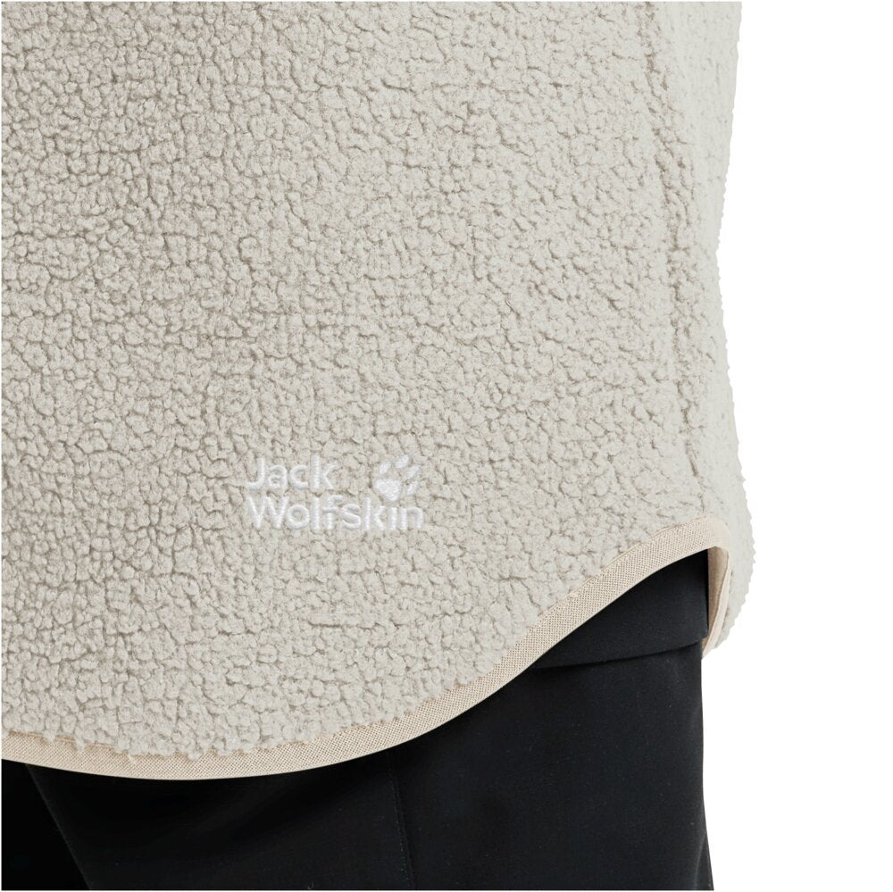 Jack Wolfskin Naisten High Curl pitkä fleecetakki