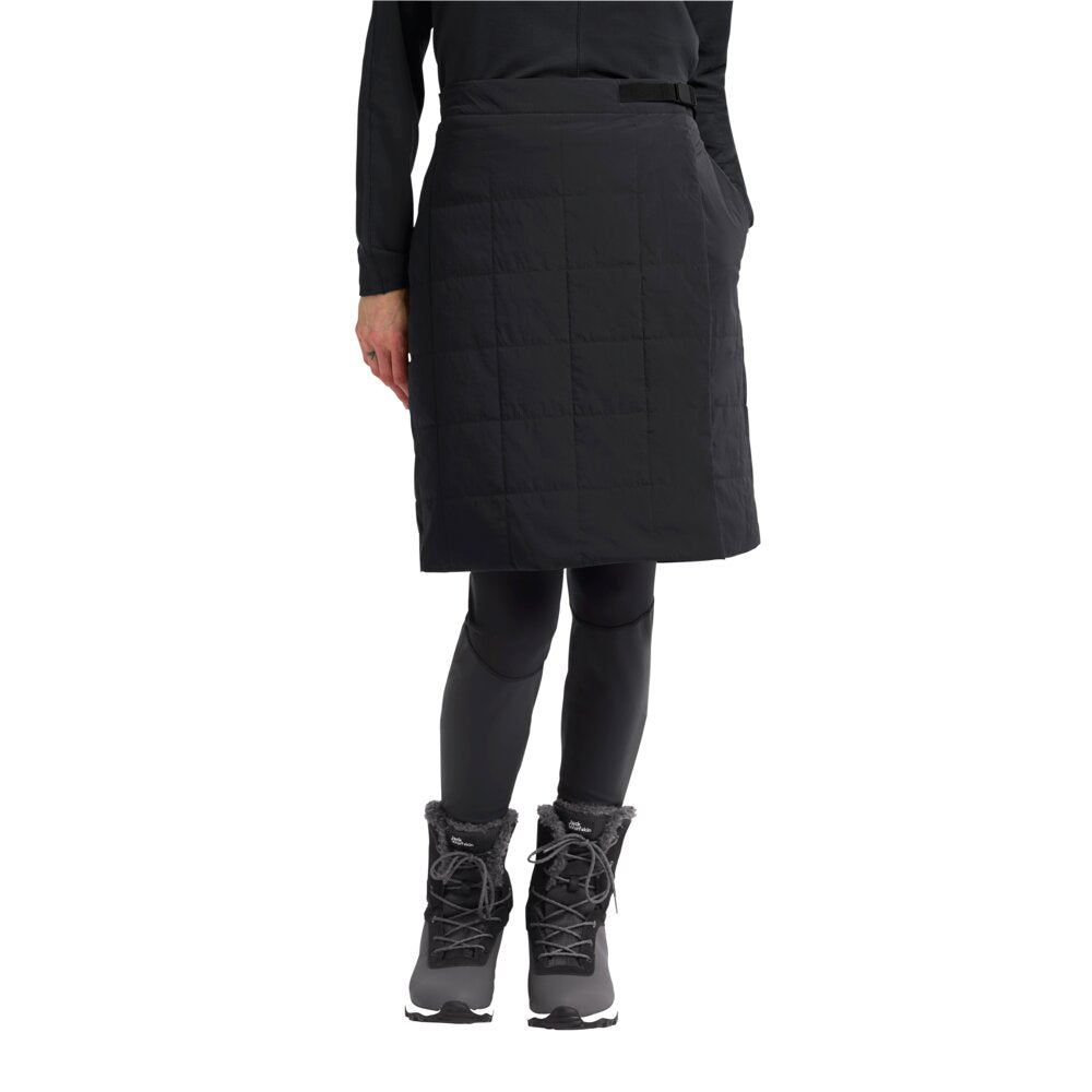 Jack Wolfskin Naisten Winterdune Skirt - Talvihame, black