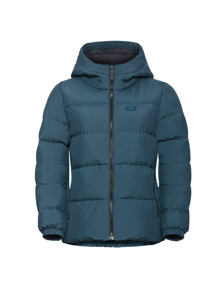 Jack Wolfskin Naisten Frozen Palace RDS Lyhyt talvitakki, aluminium blue