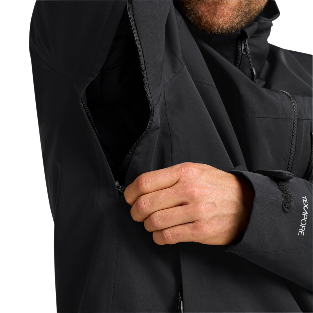 Jack Wolfskin Miesten Flowline 3in1 vedenpitävä laskettelutakki