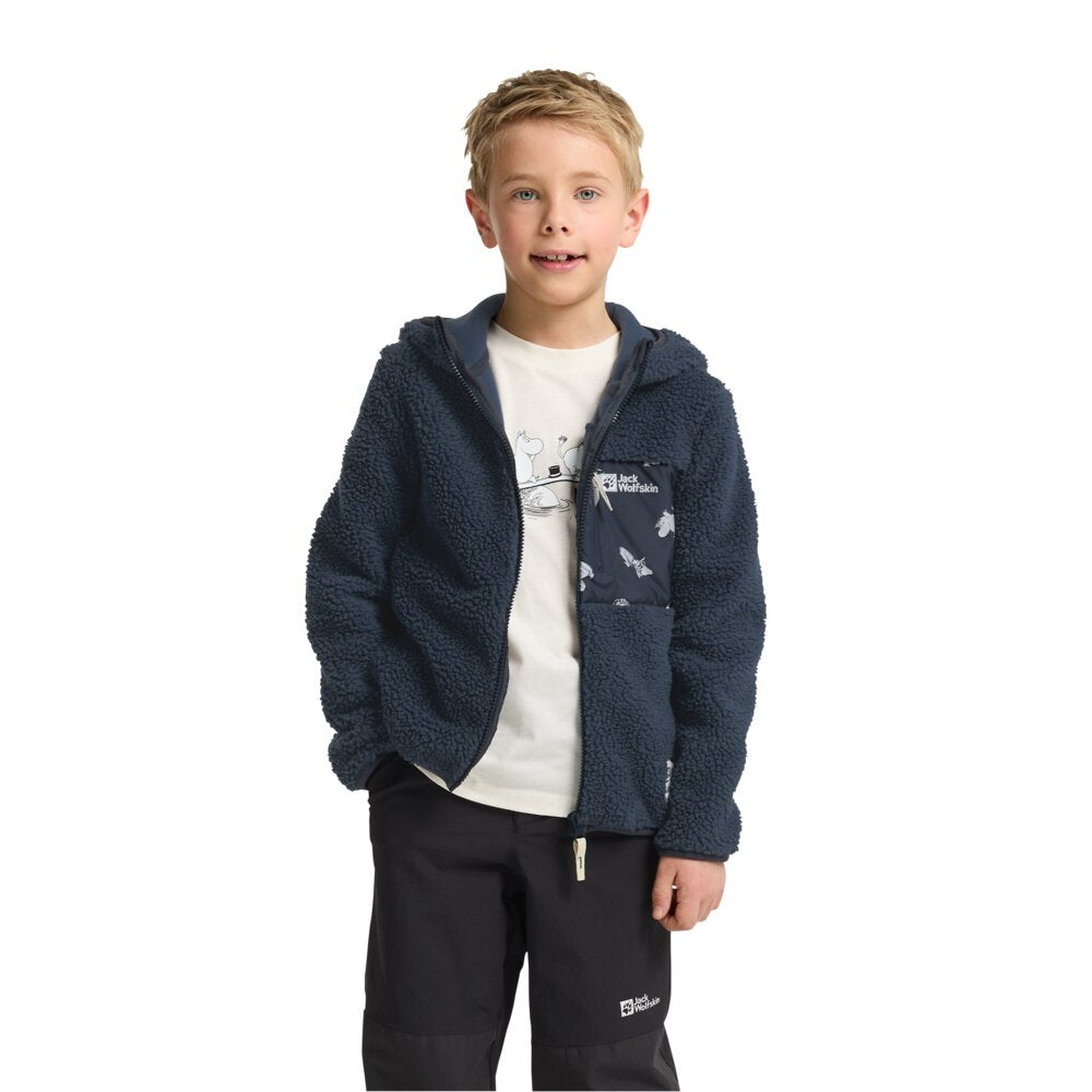 Jack Wolfskin Lasten Muumi Ice Curl fleecehuppari