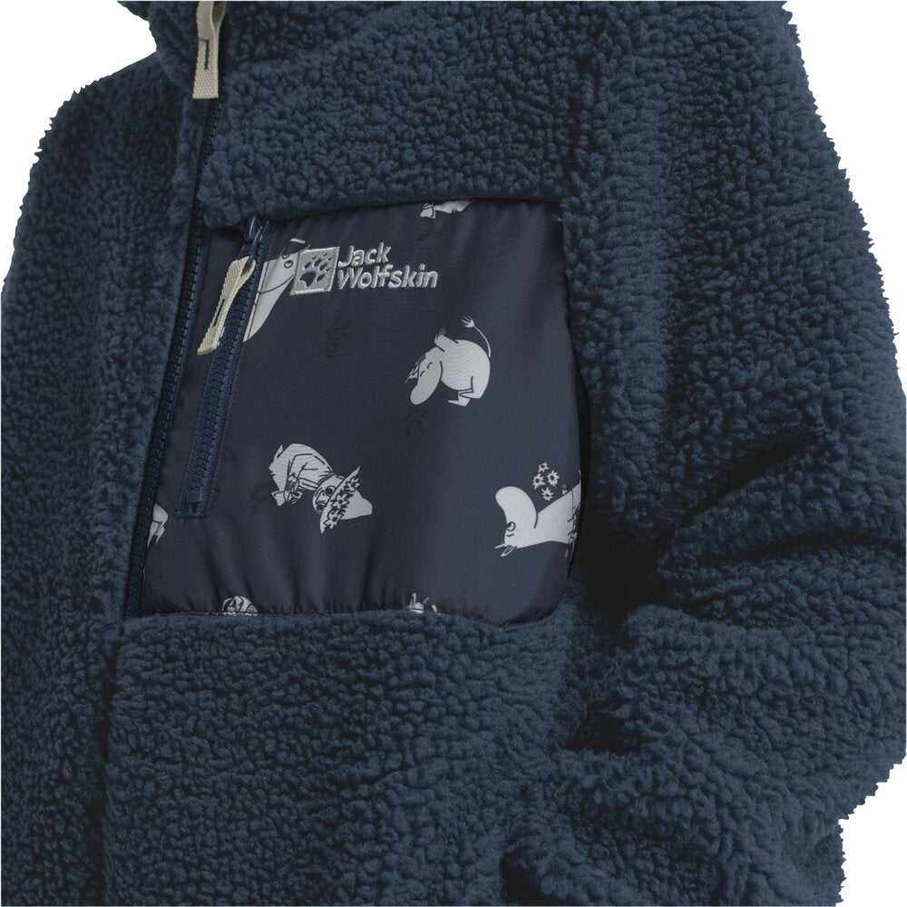 Jack Wolfskin Lasten Muumi Ice Curl fleecehuppari