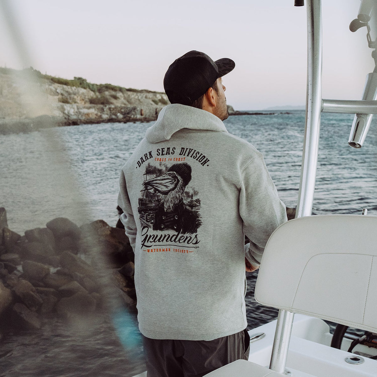 Grundéns Dark Seas X Grundens Portsmith huppari