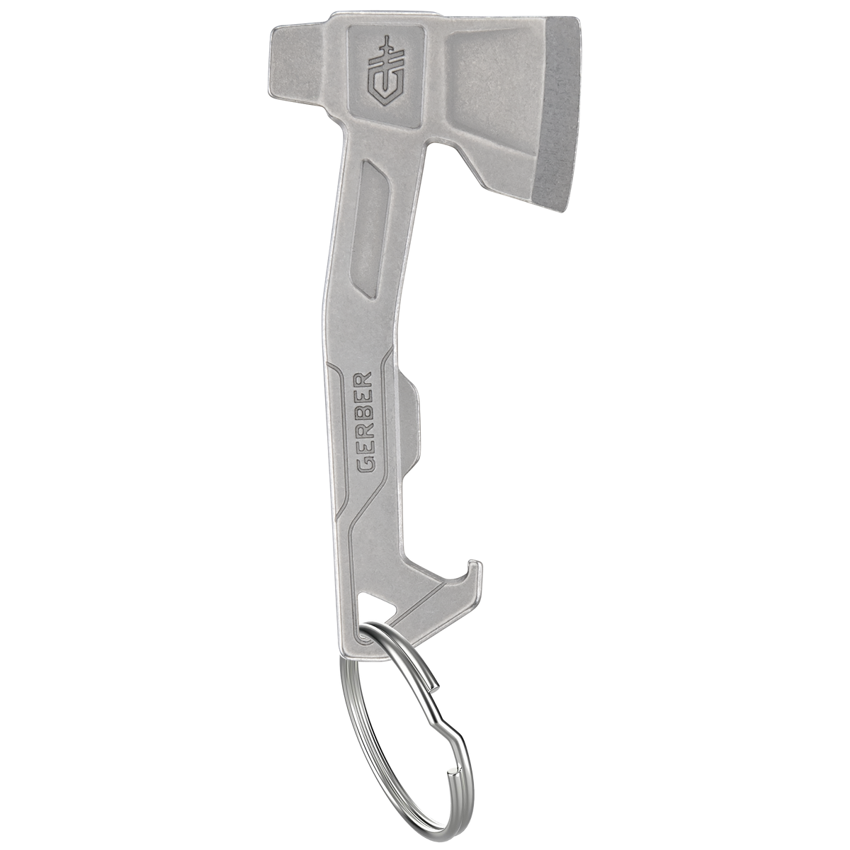 Gerber Hatchet Keychain - Silver
